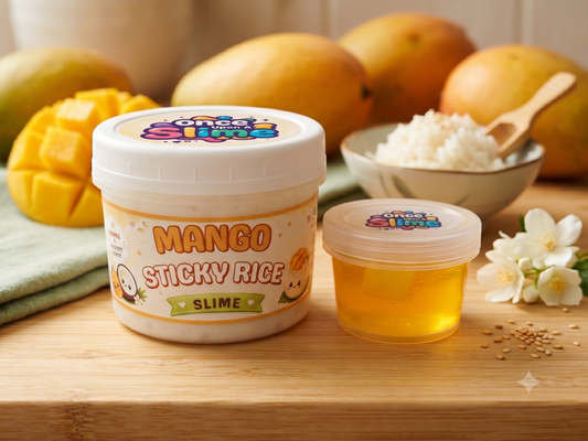 Mango Sticky Rice Slime Set