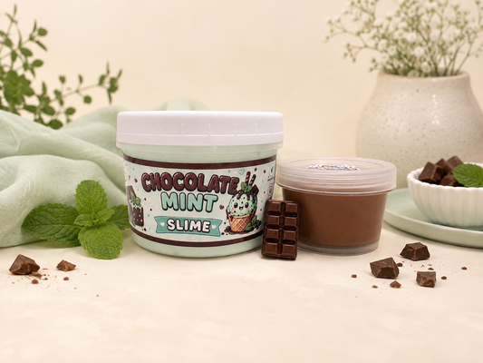 Chocolate Mint Slime Set