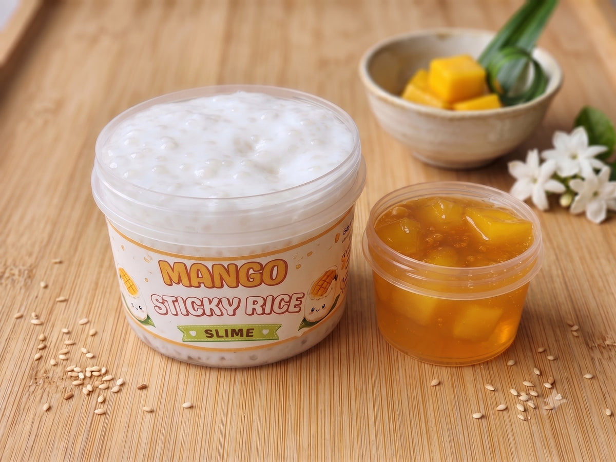 Mango Sticky Rice Slime Set