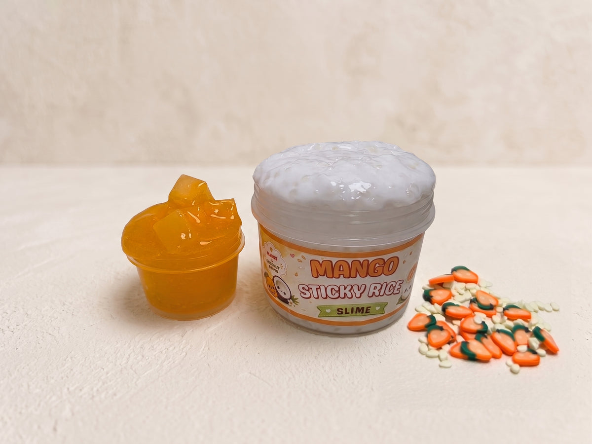 Mango Sticky Rice Slime Set