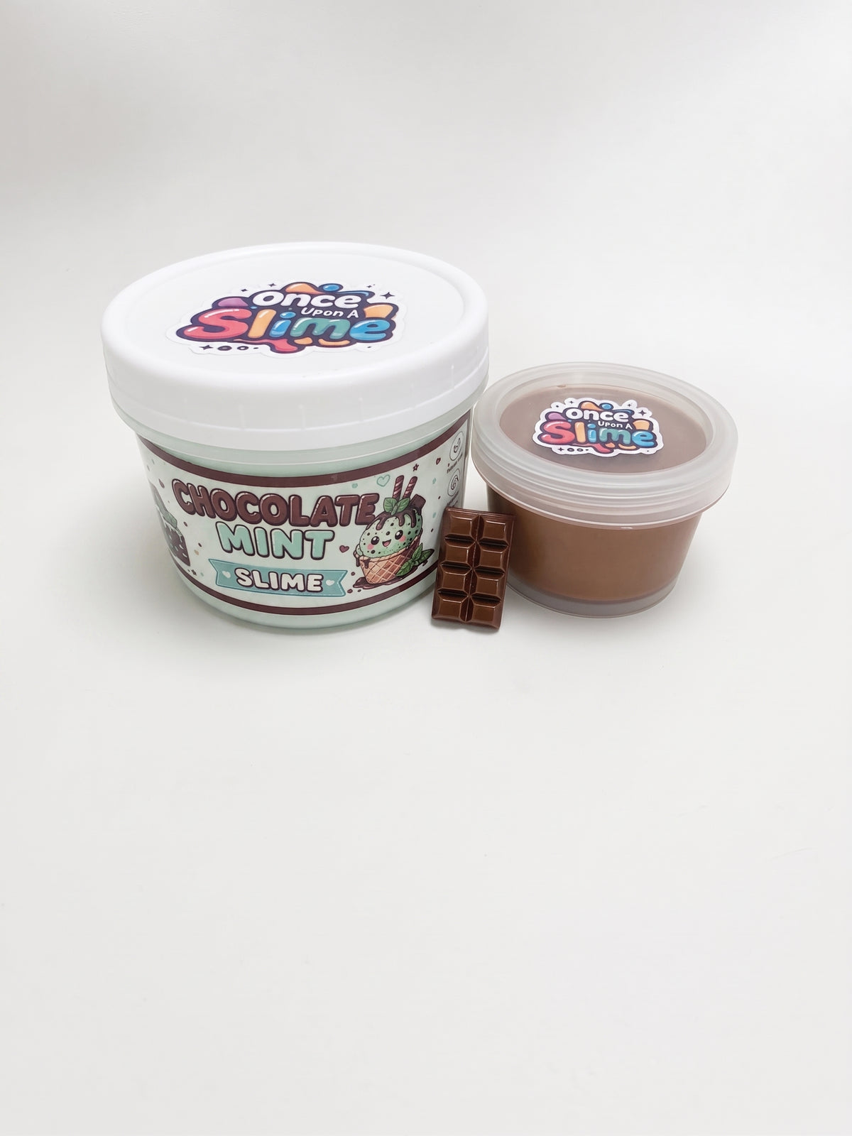 Chocolate Mint Slime Set